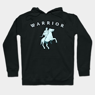 Cavalry Warrior on a Horse Hoodie